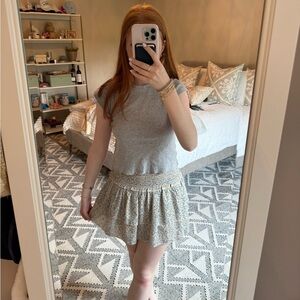 Katie J NYC Floral Mini Skirt